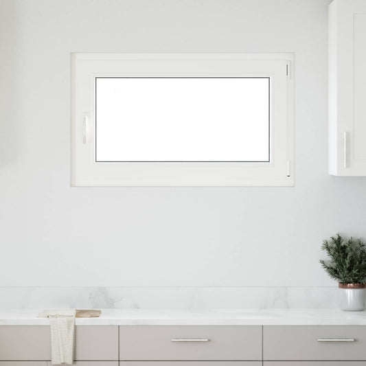 Tilt & Turn Basement Window RISOR 100 x 60 cm PVC and Glass
