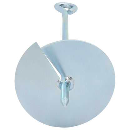 Earth anchor 10 pcs Silver Ø10 x 40 cm Galvanized Metal