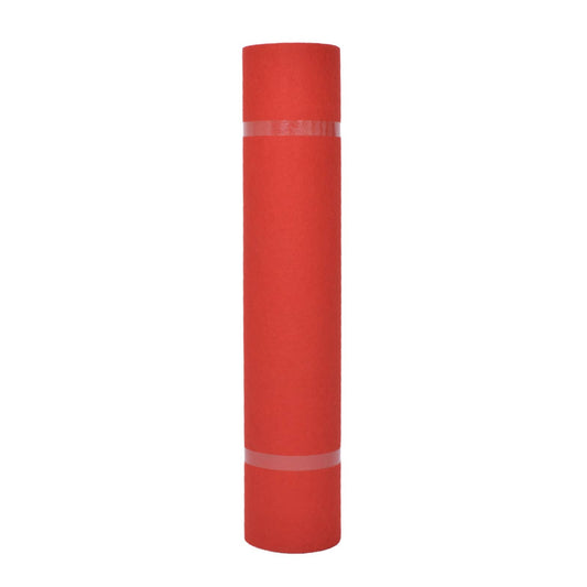 Carpet Plain Red 1 x 24 m Fabric