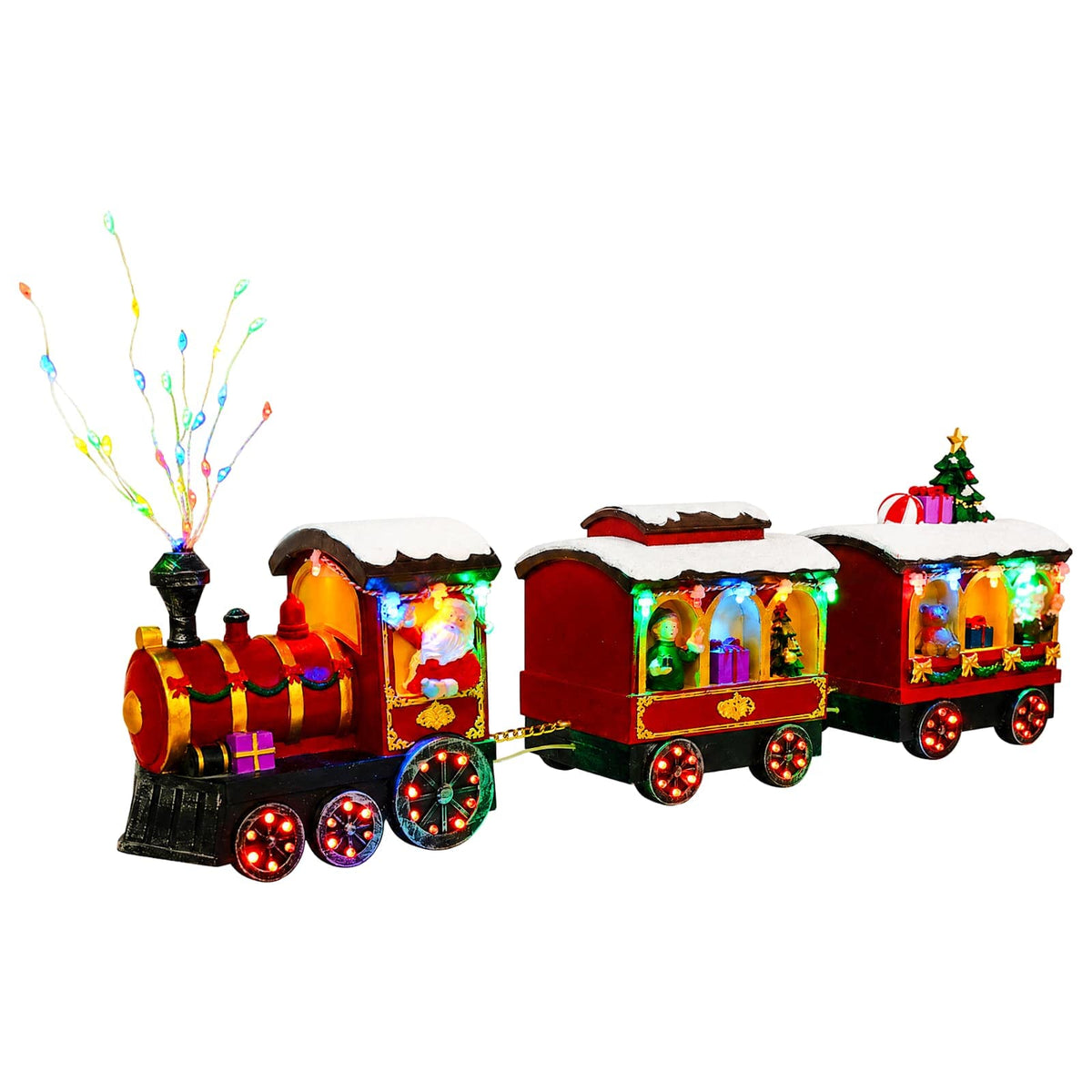 Christmas Train SALO 51 x 9.5 x 24.5 cm Resin Multicolour
