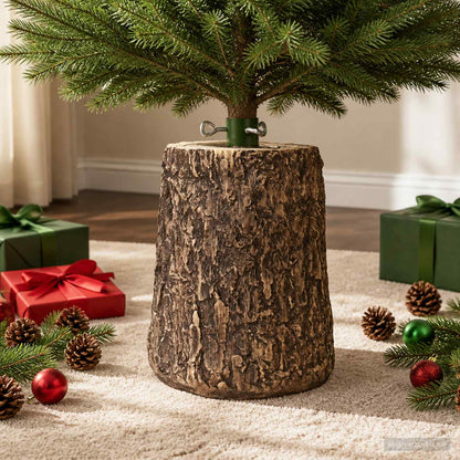 Christmas Tree Stand Trunk Shape Dia. 23 x 34 cm