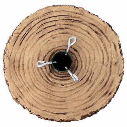 Christmas Tree Stand Trunk Shape Ø 31.5 x 40 cm Magnesium Oxide