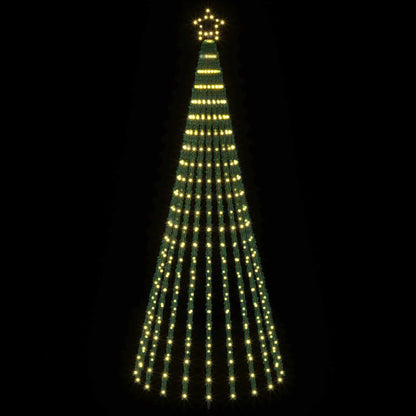 LED Christmas Tree 250 cm 475 LEDs Warm White Steel Black