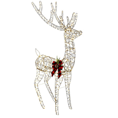 3D Christmas Reindeer LOVIISA 560 LEDs Warm White