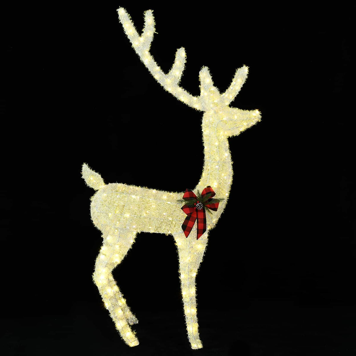 3D Christmas Reindeer LOVIISA 250 LEDs Warm White