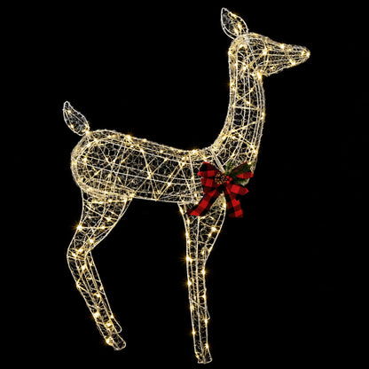 3D Christmas Reindeer LOVIISA 200 LEDs Warm White