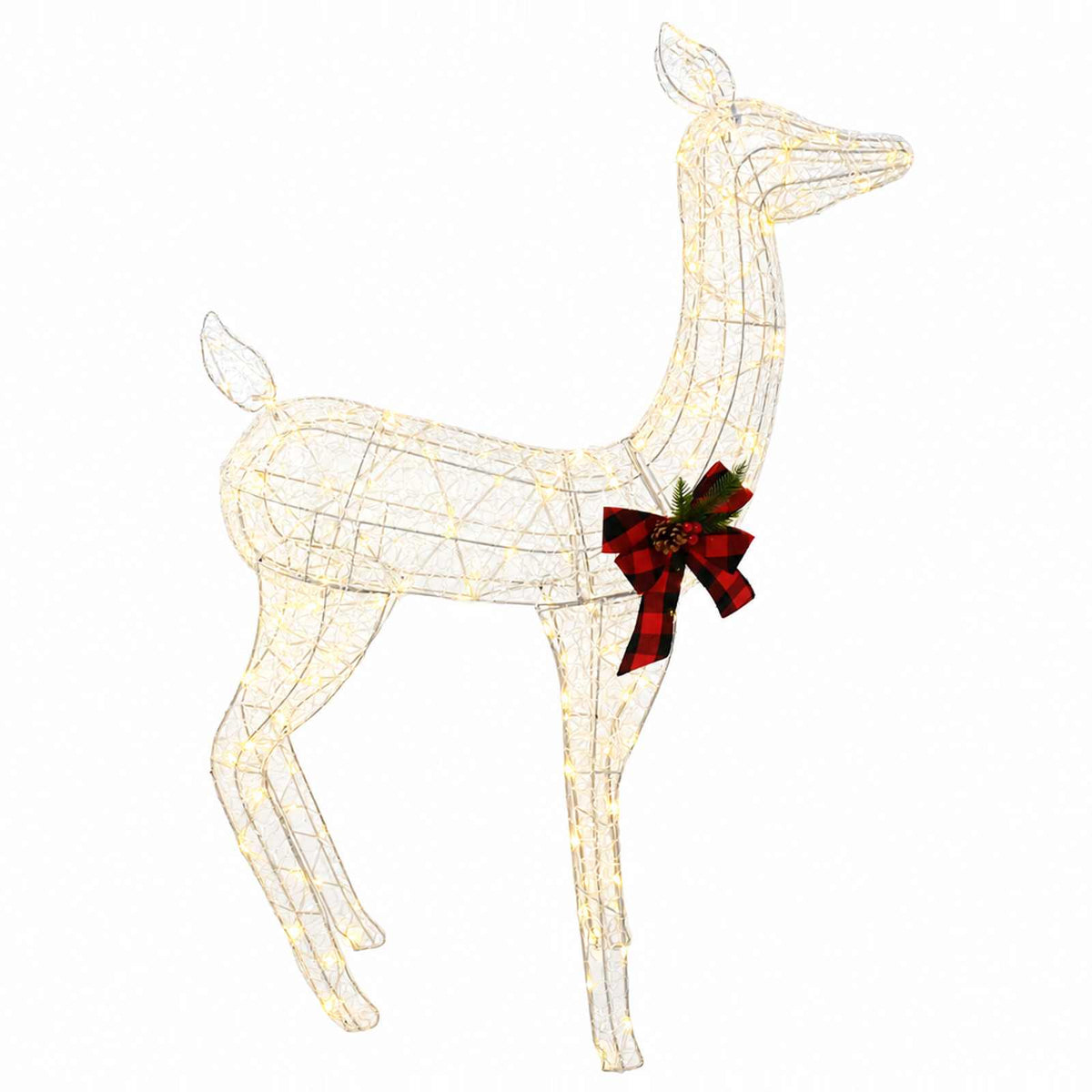 3D Christmas Reindeer LOVIISA 200 LEDs Warm White