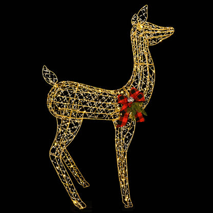 3D Christmas Reindeer LOVIISA 200 LEDs Warm White
