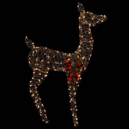3D Christmas Reindeer LOVIISA 200 LEDs Warm White