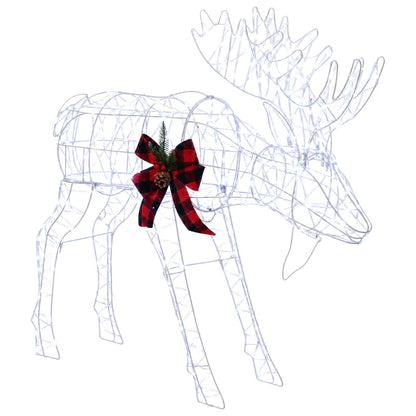 Moose Christmas Decoration 340 LEDs Cold White