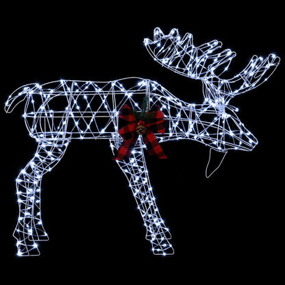 Moose Christmas Decoration 340 LEDs Cold White
