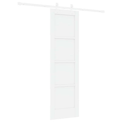 Sliding Door 61 x 198.5 cm Engineered Wood White
