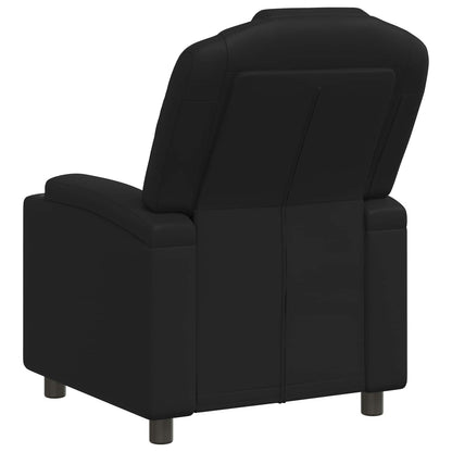 Recliner Chair Black 75 x 95 x 106 cm Fabric