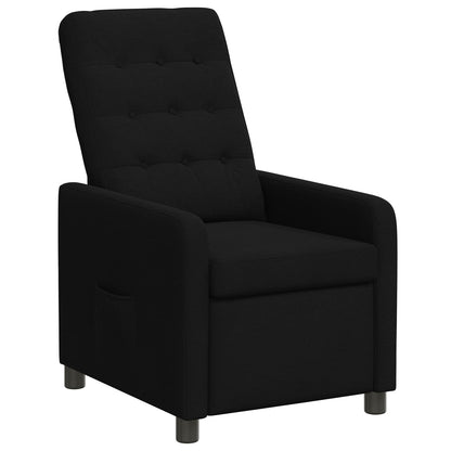 Recliner Chair Black 65 x 93 x 102 cm Fabric