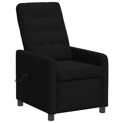Recliner Massage Chair Black 65 x 93 x 102 cm Fabric