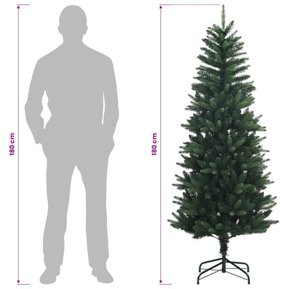 Artificial Hinged Christmas Tree 180 cm PVC Green