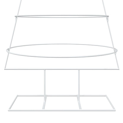 Metal Christmas Tree with Stand KUOPIO 210 cm Steel White