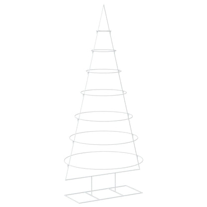 Metal Christmas Tree with Stand KUOPIO 210 cm Steel White