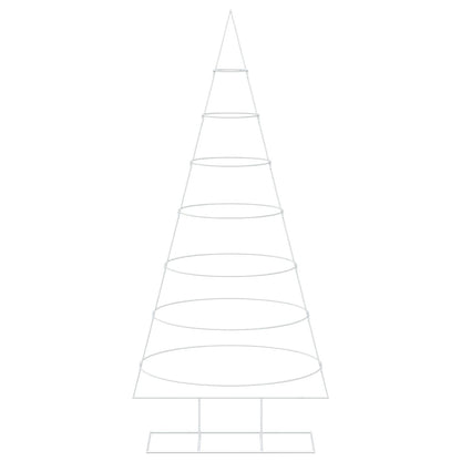 Metal Christmas Tree with Stand KUOPIO 210 cm Steel White