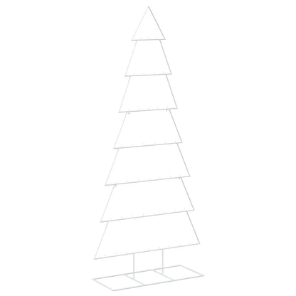 Metal Christmas Tree with Stand KUOPIO 210 cm Steel White