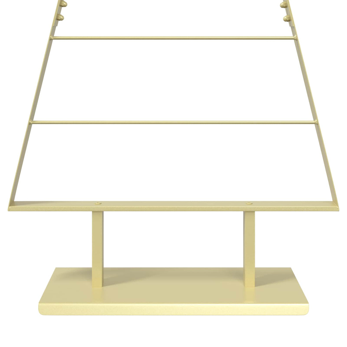 Metal Christmas Tree with Stand KUOPIO 150 cm Steel Gold