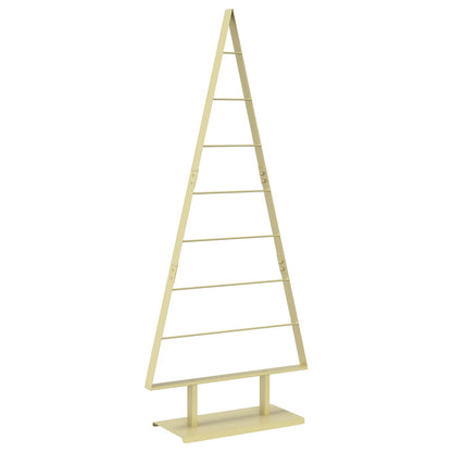 Metal Christmas Tree with Stand KUOPIO 150 cm Steel Gold