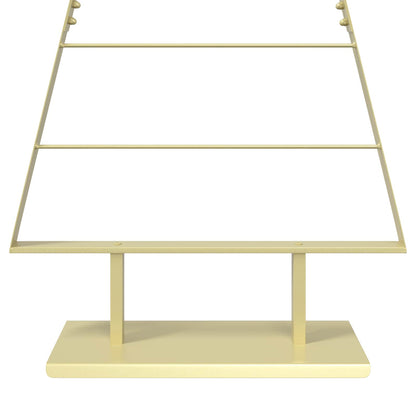 Metal Christmas Tree with Stand KUOPIO 180 cm Steel Gold