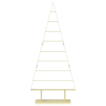 Metal Christmas Tree with Stand KUOPIO 180 cm Steel Gold