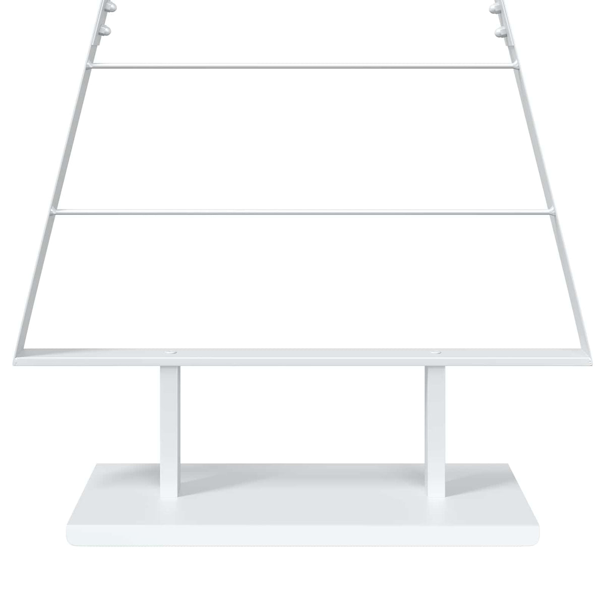Metal Christmas Tree with Stand KUOPIO 125 cm Steel White