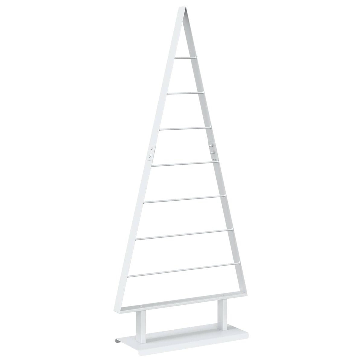 Metal Christmas Tree with Stand KUOPIO 125 cm Steel White