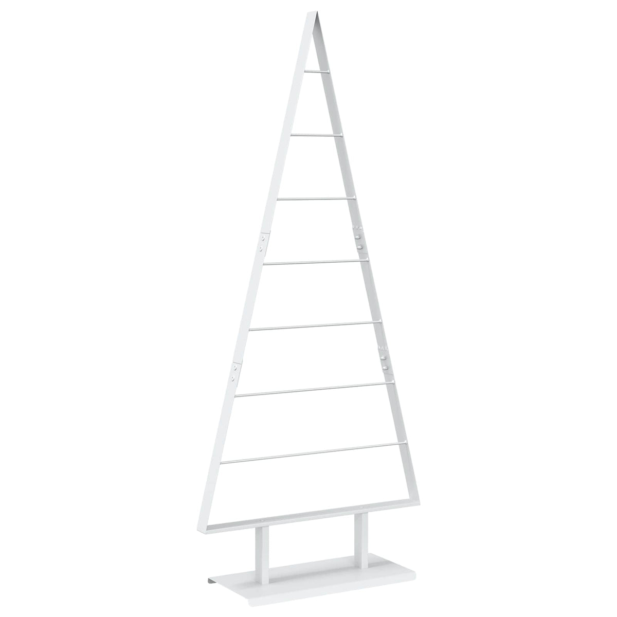 Metal Christmas Tree with Stand KUOPIO 150 cm Steel White