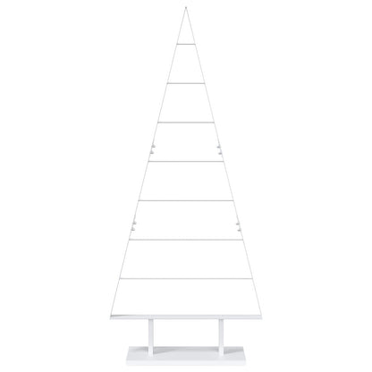 Metal Christmas Tree with Stand KUOPIO 150 cm Steel White