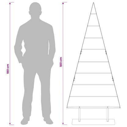 Metal Christmas Tree with Stand KUOPIO 180 cm Steel White