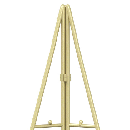 Metal Christmas Tree KUOPIO 210 cm Steel Gold