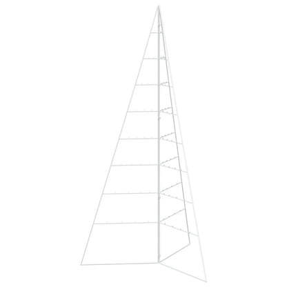 Metal Christmas Tree KUOPIO 180 cm Steel White