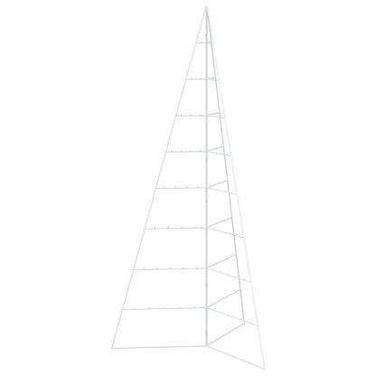 Metal Christmas Tree KUOPIO 210 cm Steel White