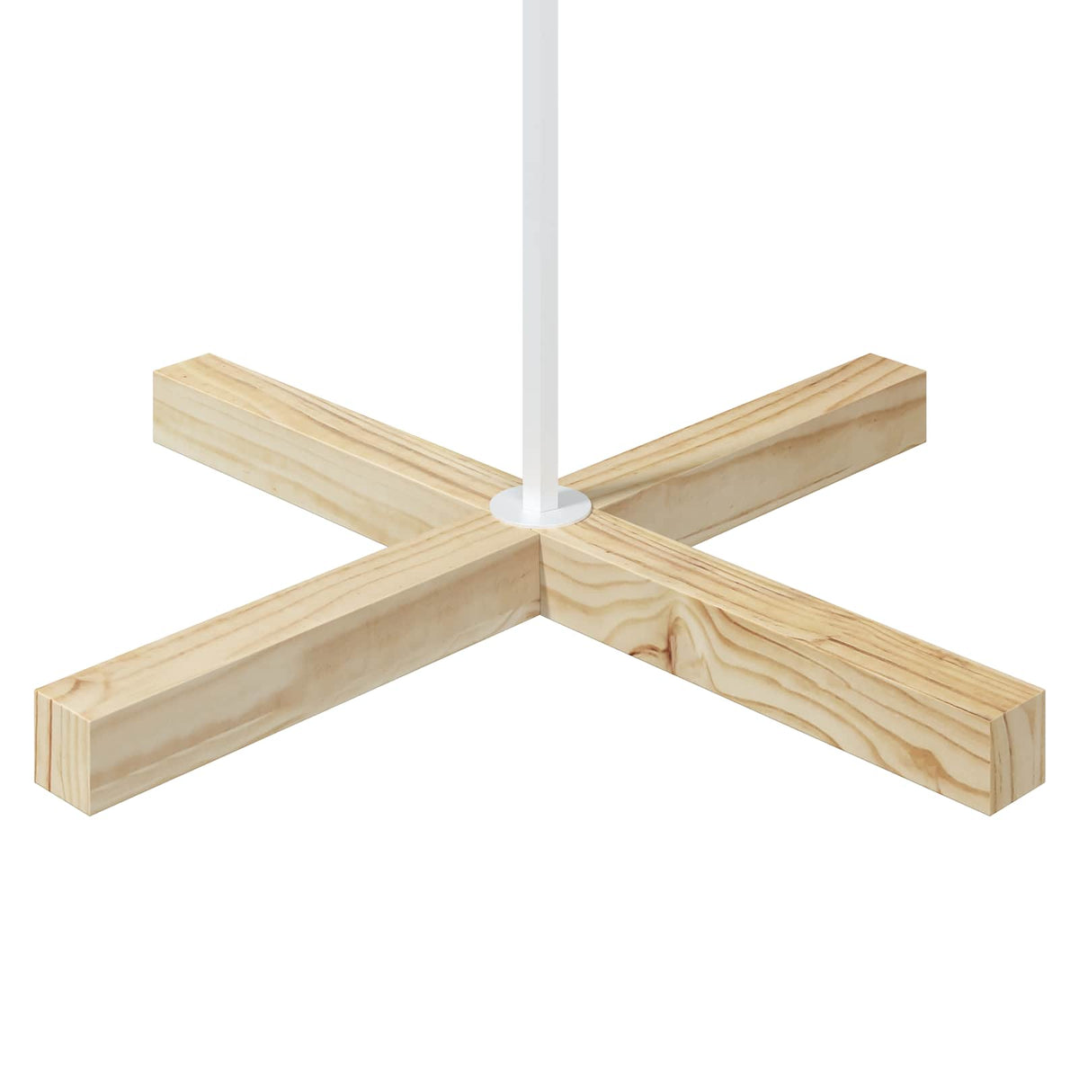 Metal Christmas Tree with Stand KUOPIO 210 cm Steel White