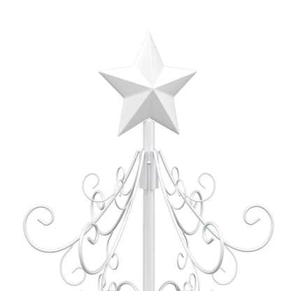 Metal Christmas Tree KUOPIO 150 cm steel White