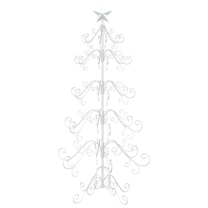 Metal Christmas Tree KUOPIO 150 cm steel White