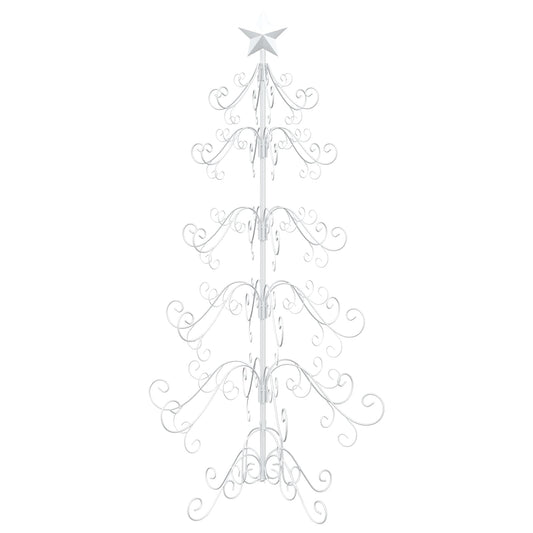 Metal Christmas Tree with Spiral Stand KUOPIO 150 cm Steel