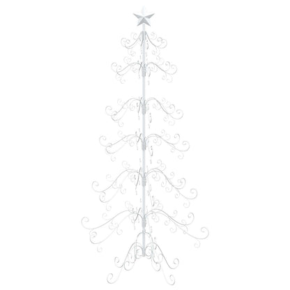Metal Christmas Tree KUOPIO 180 cm Steel White