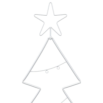 Metal Christmas Tree with Stand KUOPIO 210 cm Steel White