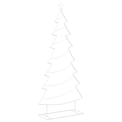 Metal Christmas Tree with Stand KUOPIO 210 cm Steel White