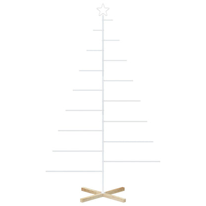 Metal Christmas Tree with Stand KUOPIO 210 cm Steel White