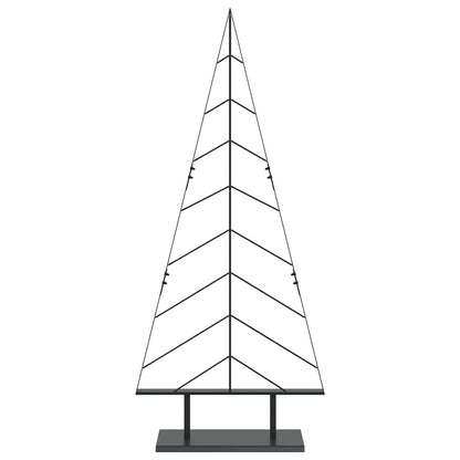 Metal Christmas Tree with Stand KUOPIO 150 cm Steel Black