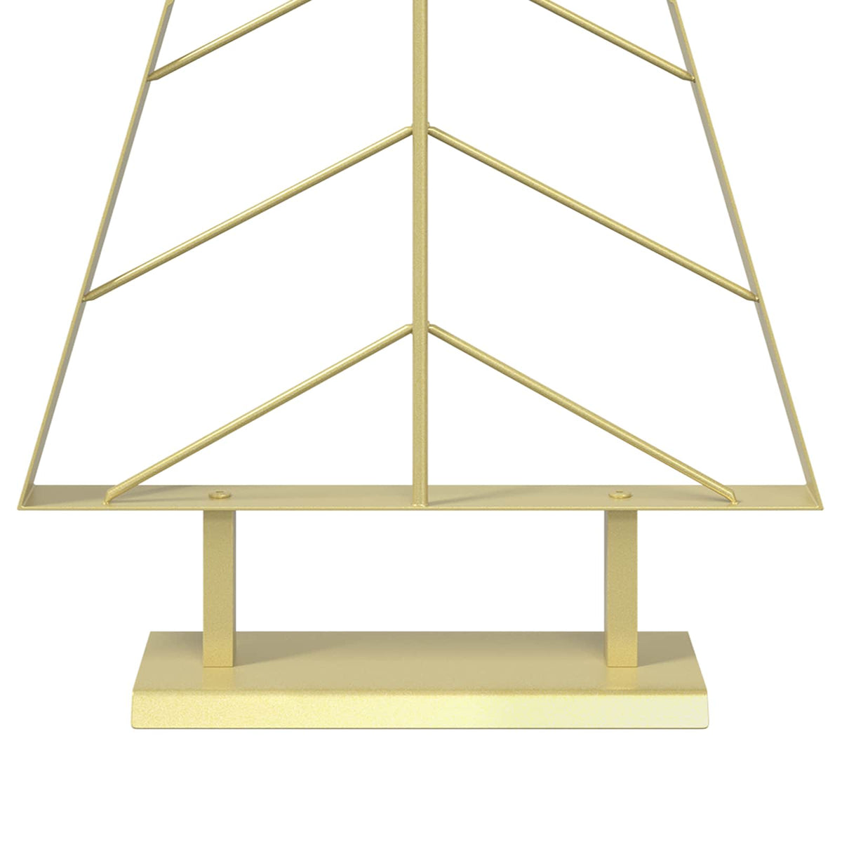 Metal Christmas Tree KUOPIO 125 cm Steel Gold