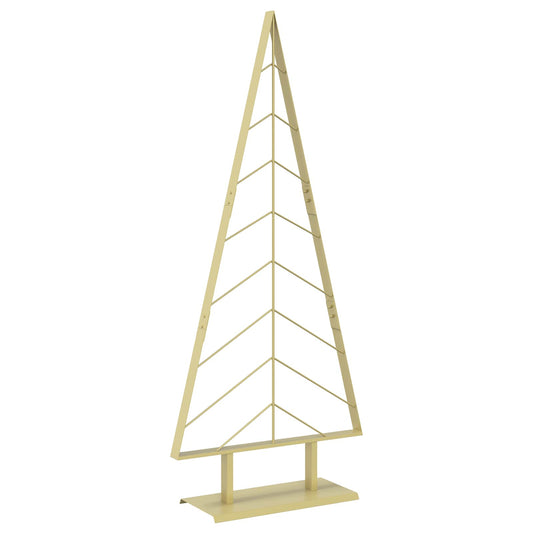 Metal Christmas Tree with Stand KUOPIO 150 cm Steel Gold