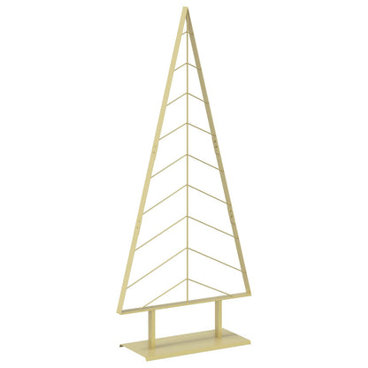 Metal Christmas Tree with Stand KUOPIO 180 cm Steel Gold