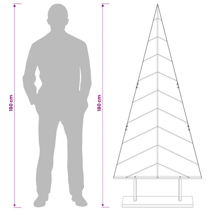Metal Christmas Tree with Stand KUOPIO 180 cm Steel Gold