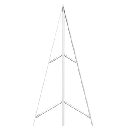 Metal Christmas Tree with Stand KUOPIO 125 cm Steel White